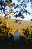 údolí Vltavy pod Dívčím kamenem